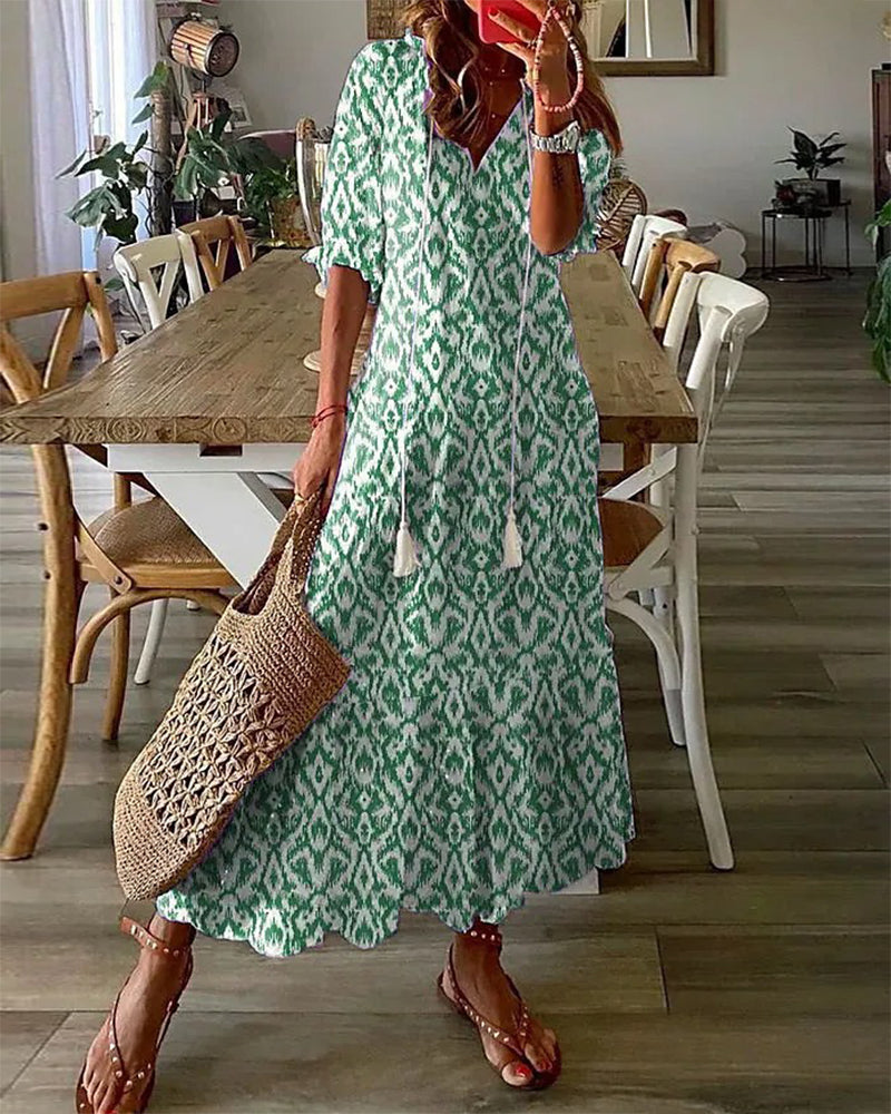 JULIA | Boho Vestido Maxi