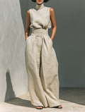 TERESA | Conjunto minimalista lino
