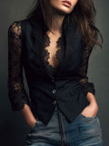 CLAUDIA | Blazer con encaje