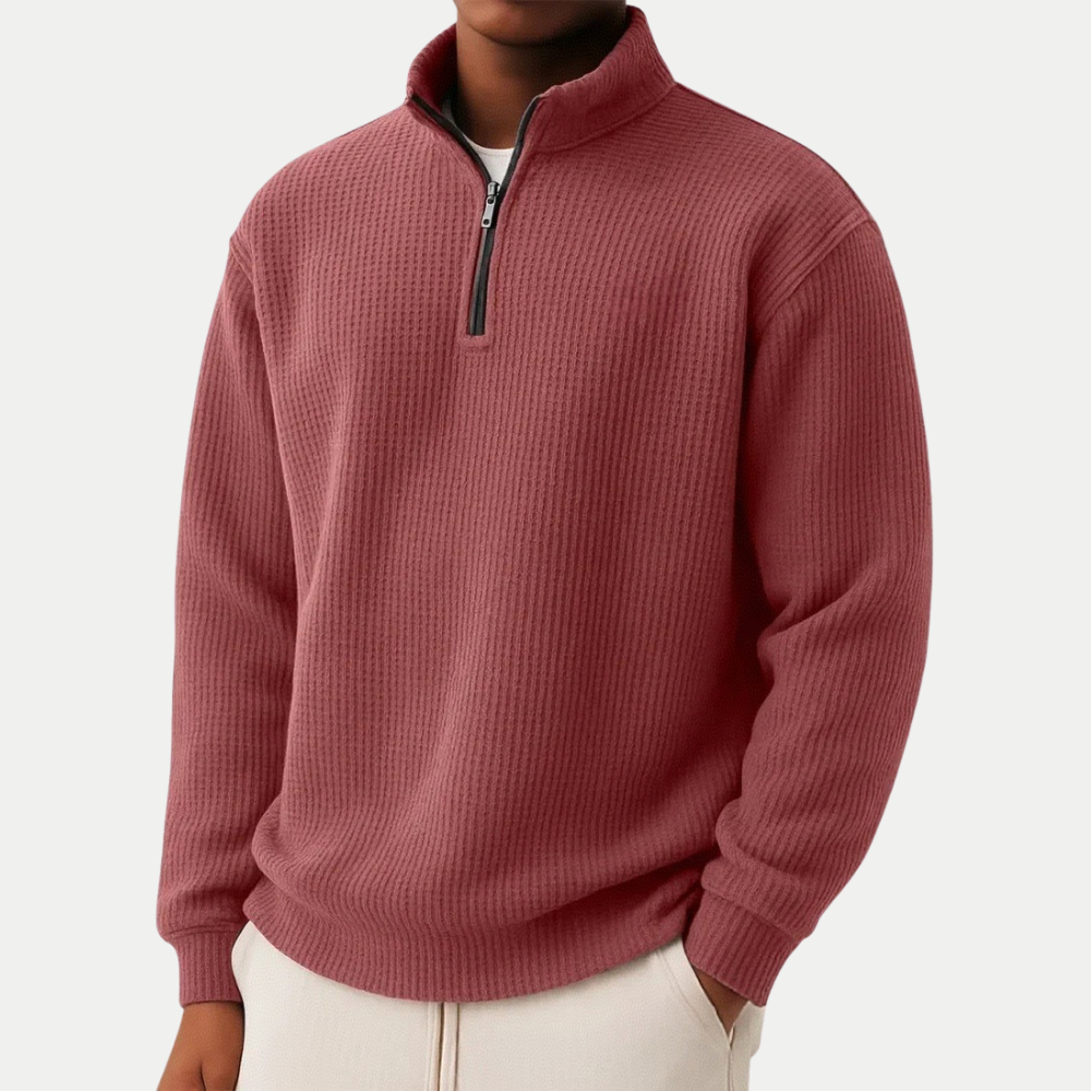 ENRIQUE | SUDADERA CON CREMALLERA, COMODIDAD DIARIA Y ESTILO ATEMPORAL