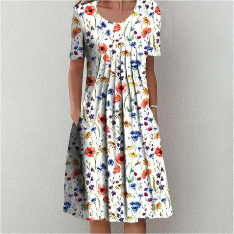 MAGDA | Vestido floral favorecedor