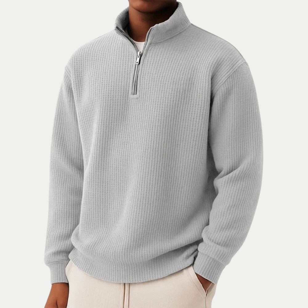 ENRIQUE | SUDADERA CON CREMALLERA, COMODIDAD DIARIA Y ESTILO ATEMPORAL