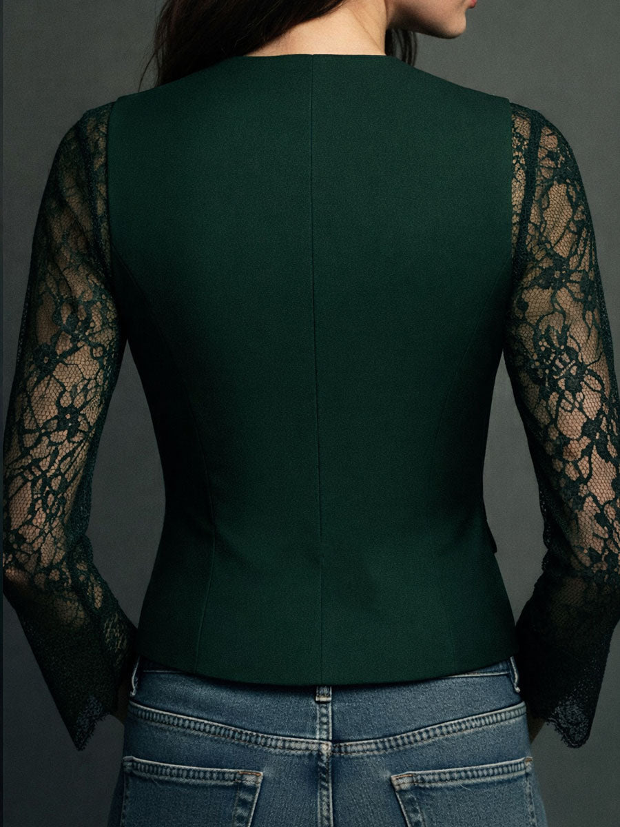 CLAUDIA | Blazer con encaje