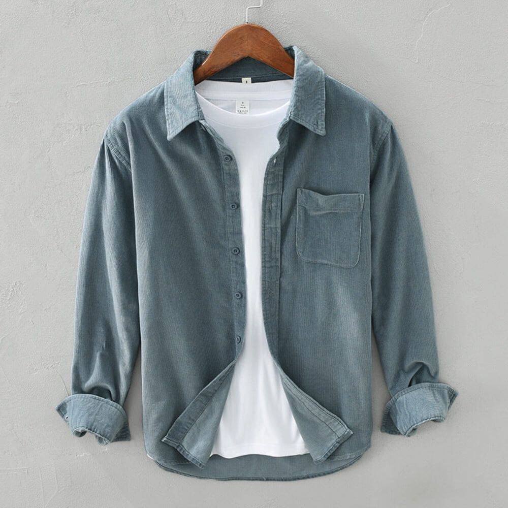 DENNIS | SOBRECAMISA DE PANA PARA HOMBRE