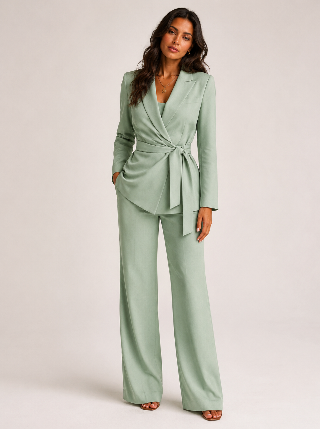 VERÓNICA | ELEGANTE TRAJE DE DOS PIEZAS