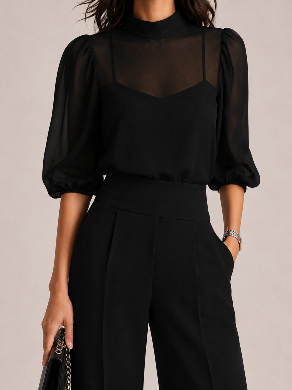 VALENTINA | CONJUNTO DE TRES PIEZAS CON TOP LENCERO