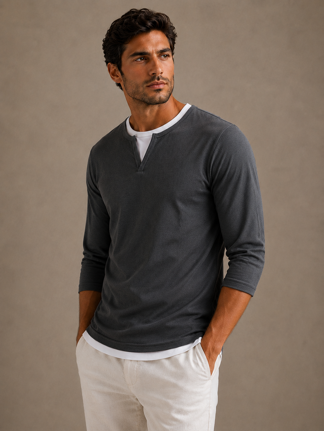 FRAN | CAMISETA MODERNA 2 EN 1: UNIVERSAL Y ELEGANTE