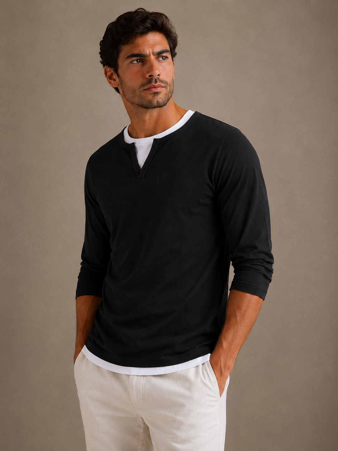 FRAN | CAMISETA MODERNA 2 EN 1: UNIVERSAL Y ELEGANTE