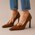 NORA | Tacones lofaer con punta afilada