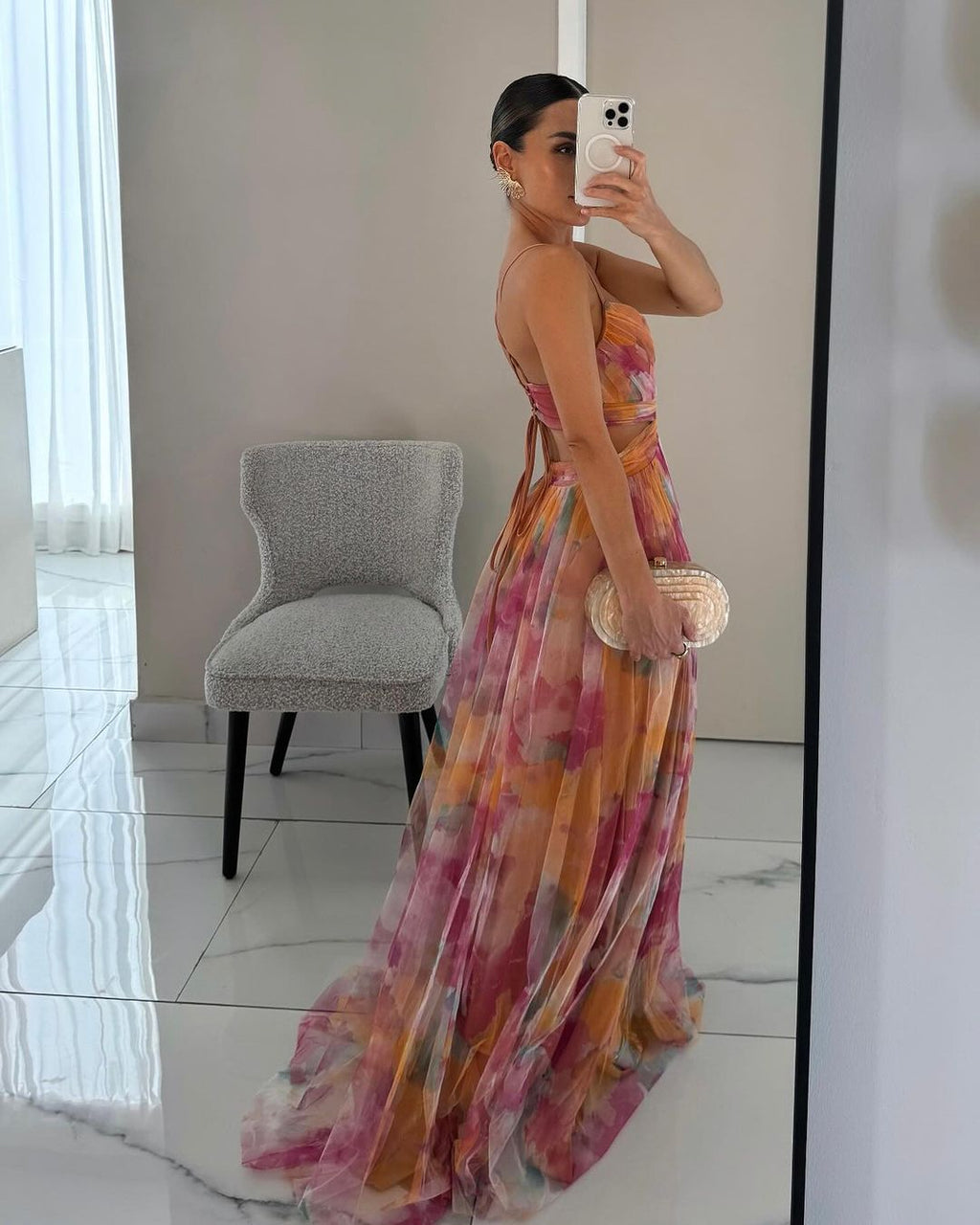 ROSANNA | Vestido largo floral