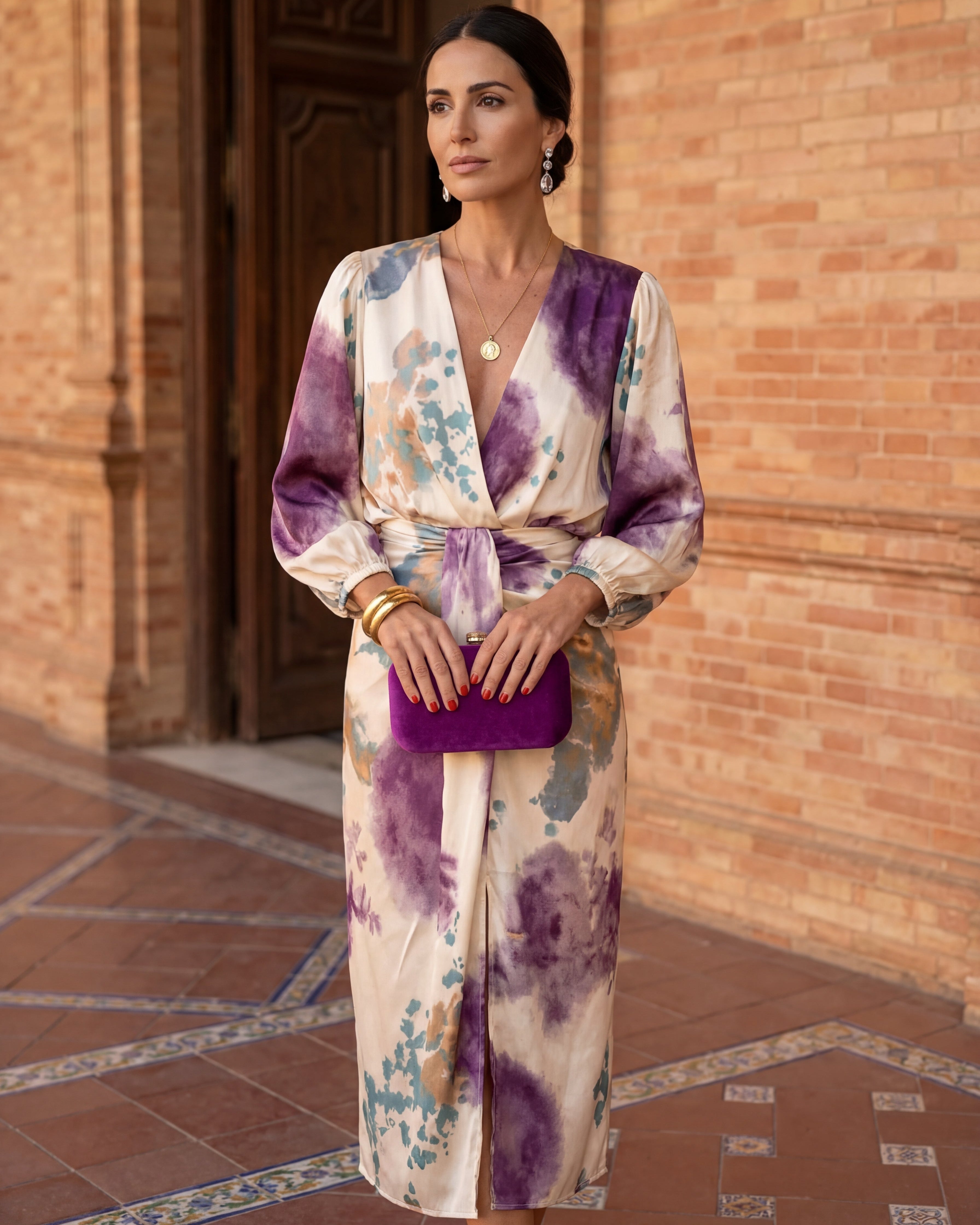 VALERIA | Vestido acuarela