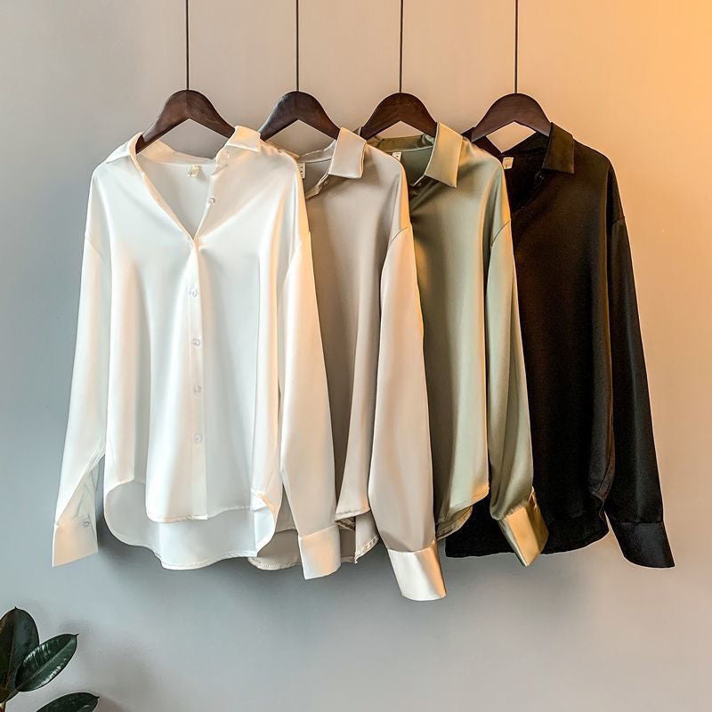 CAMILLA | Blusa satinada elegante