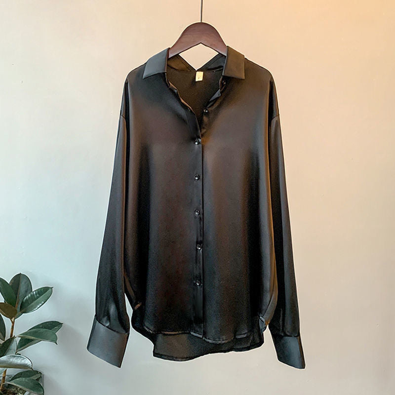CAMILLA | Blusa satinada elegante