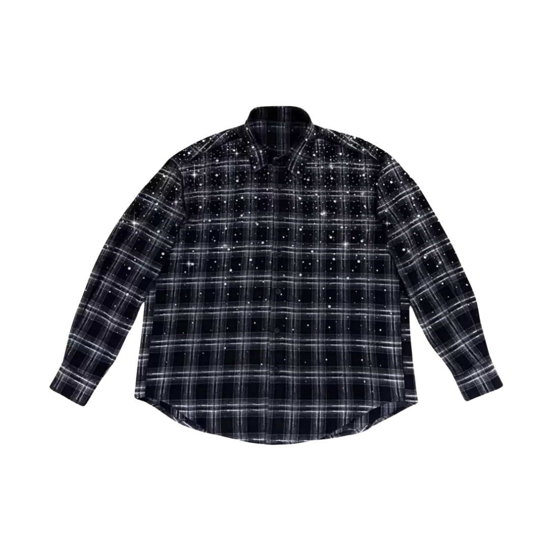 VM | CAMISA DE MANGA LARGA A CUADROS