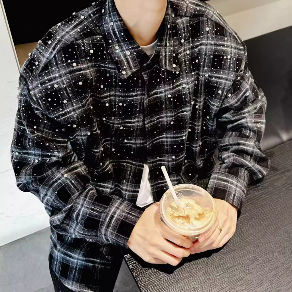 VM | CAMISA DE MANGA LARGA A CUADROS