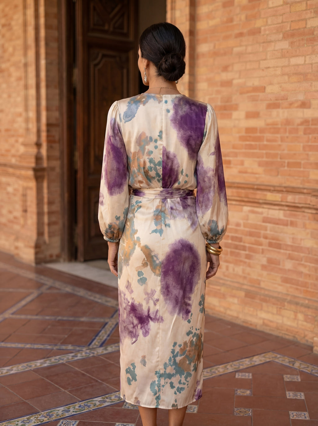 VALERIA | Vestido acuarela