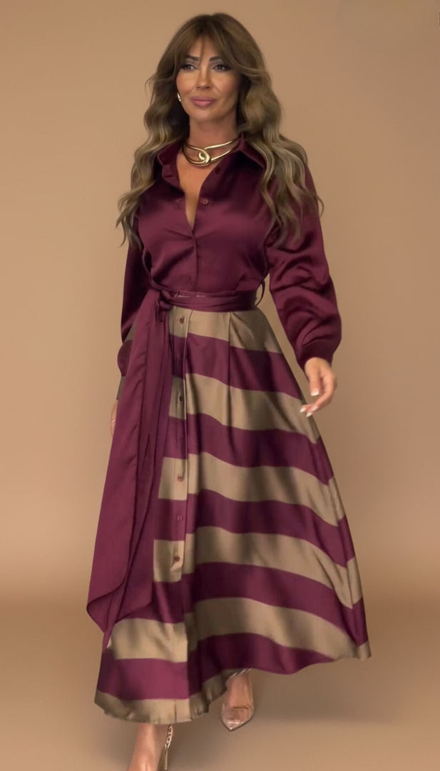 ROCÍO - Vestido elegante con lazo