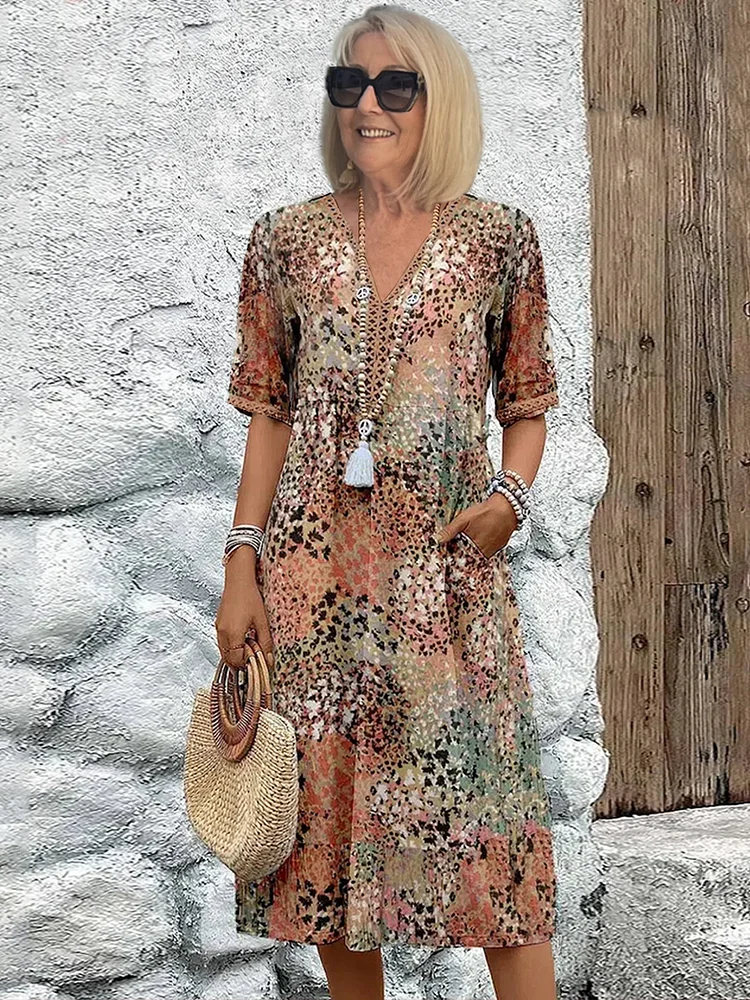 LUNA | Vestido Floral Alegre