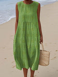 BIANCA | Vestido largo estampado de verano
