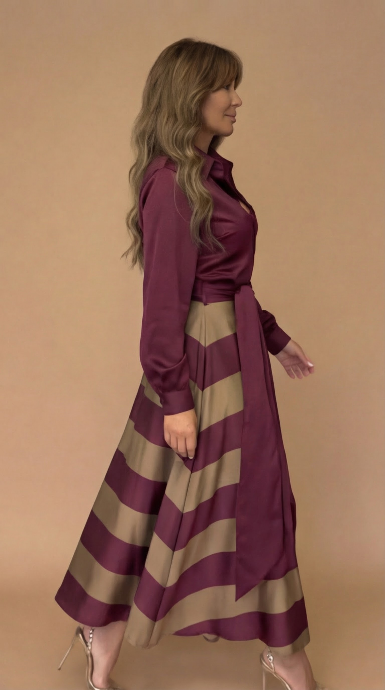 ROCÍO - Vestido elegante con lazo