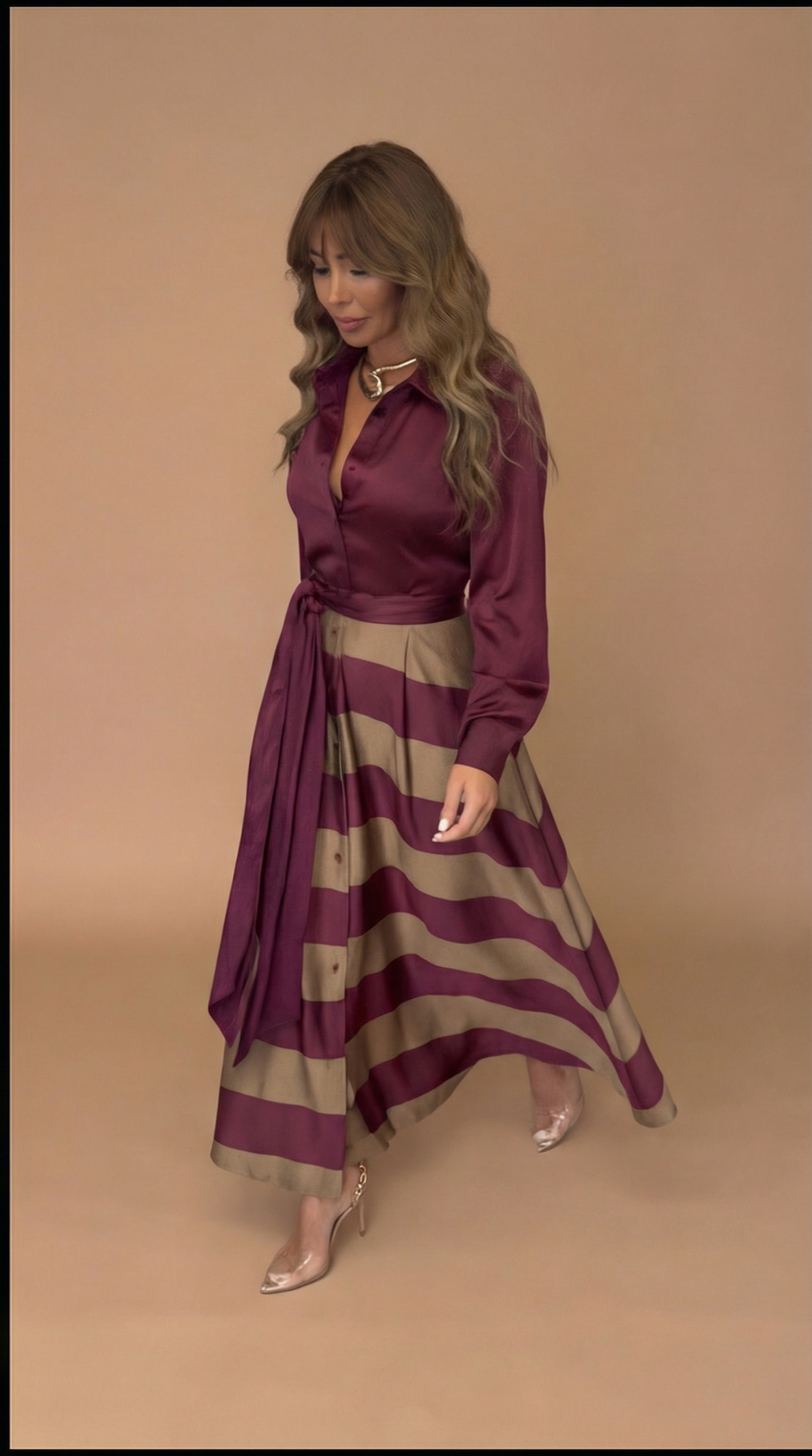 ROCÍO - Vestido elegante con lazo