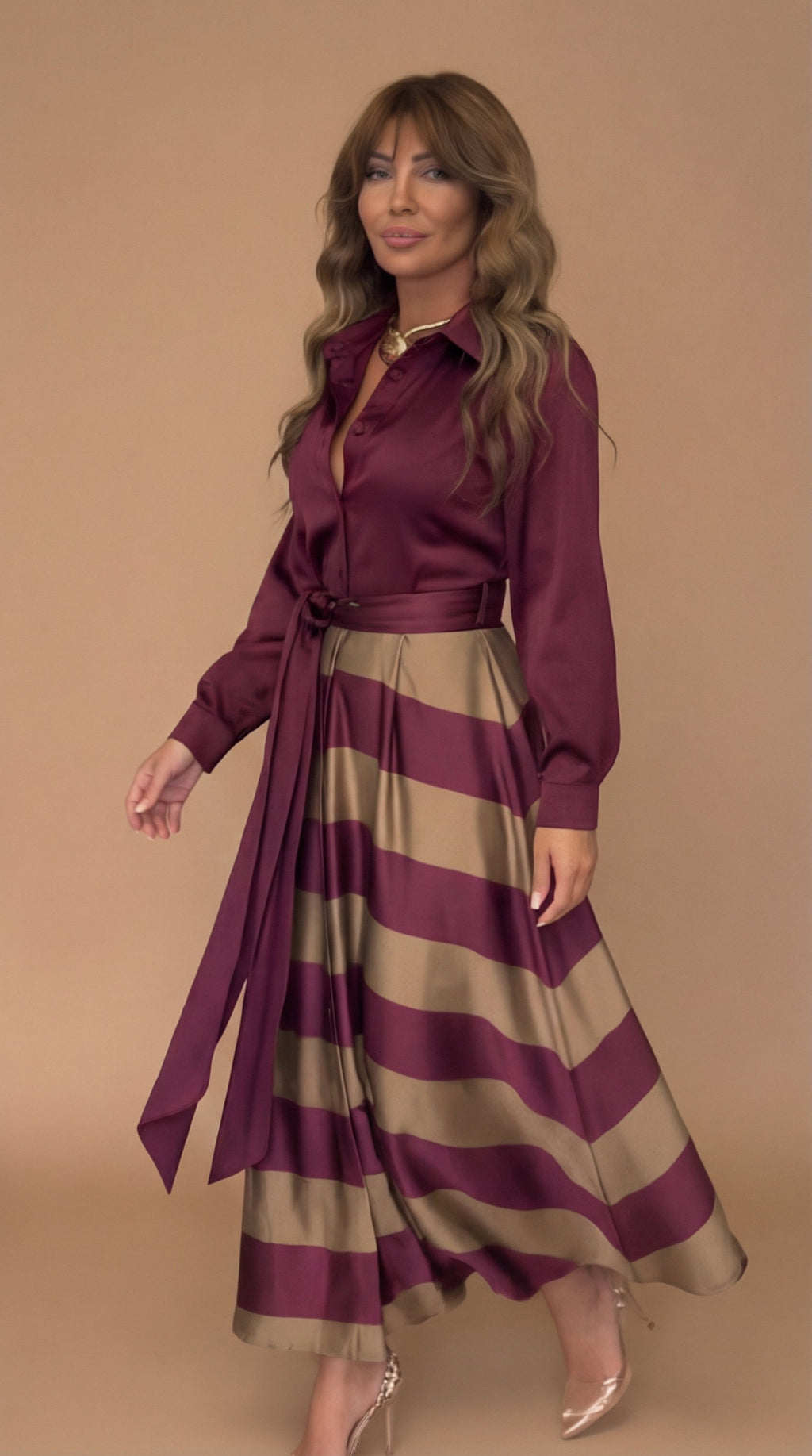 ROCÍO - Vestido elegante con lazo