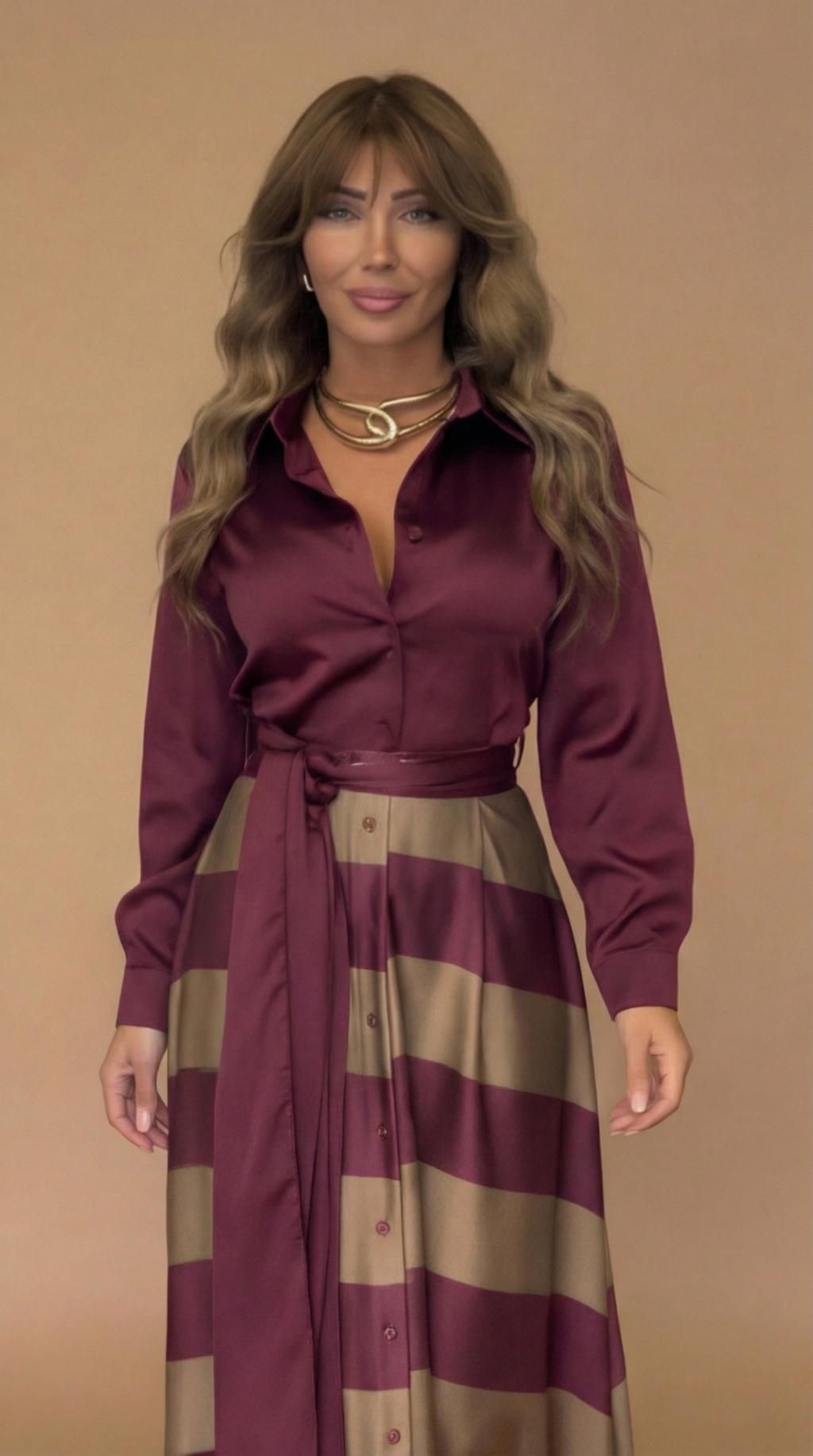 ROCÍO - Vestido elegante con lazo