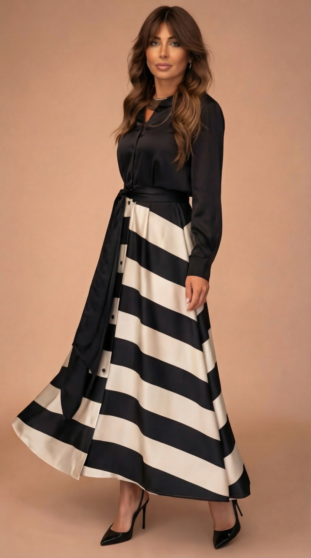 ROCÍO - Vestido elegante con lazo