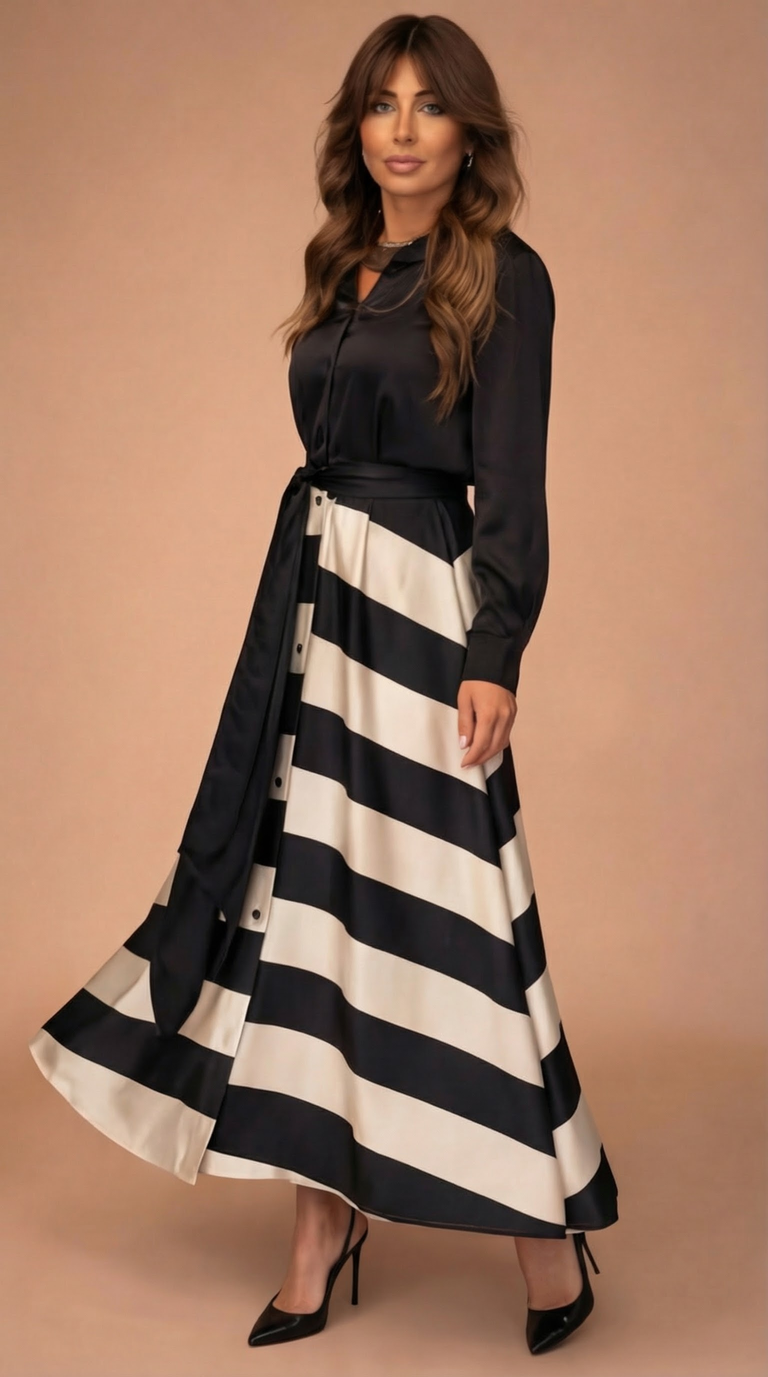 ROCÍO - Vestido elegante con lazo