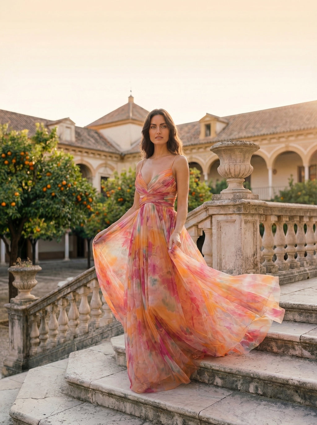 MARBELLA - Vestido primavera elegante