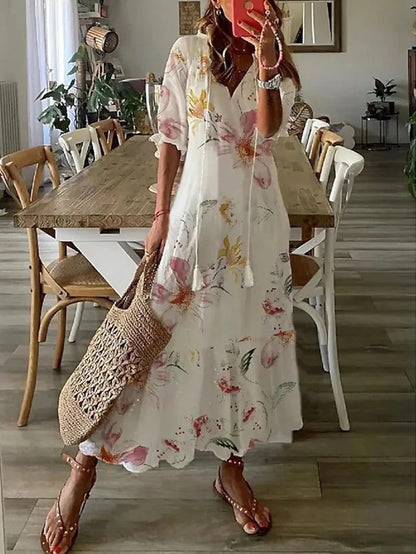 JULIA | Boho Vestido Maxi