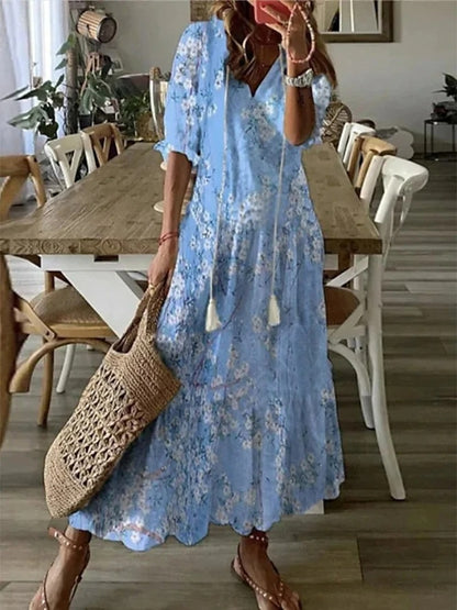 JULIA | Boho Vestido Maxi
