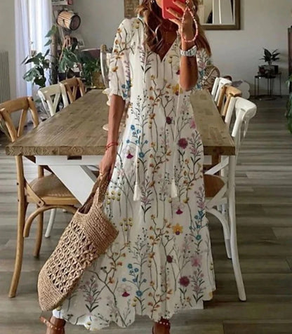 JULIA | Boho Vestido Maxi