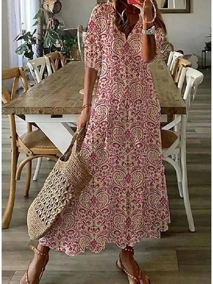 JULIA | Boho Vestido Maxi