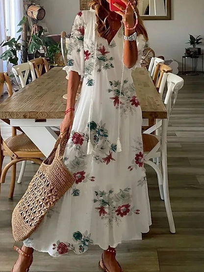 JULIA | Boho Vestido Maxi